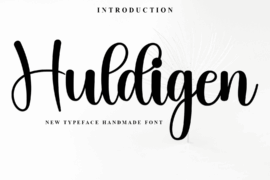 Huldigen Font
