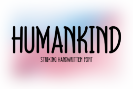 Humankind Font