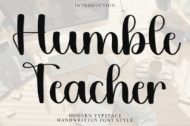 Humble Teacher Font