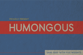 Humongous Font Family