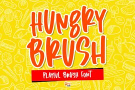 Hungry Brush Font