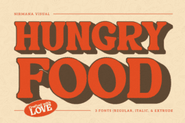 Hungry Food Font