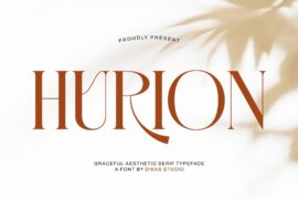 Hurion – Personal Use Font