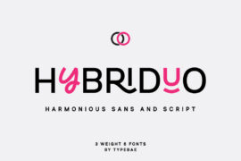 Hybriduo Font