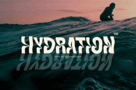 Hydration Font