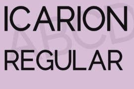 Icarion Font