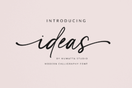 Ideas Font