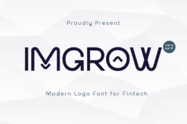 Imgrow Trial Font