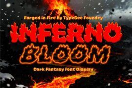 Inferno Bloom Font Family