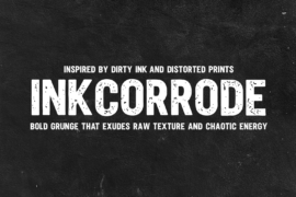 Inkcorrode Font
