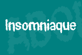 Insomniaque Font