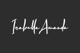 Irabella Amanda Demo Font