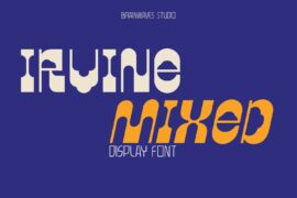 IRVINE MIXED DEMO Font