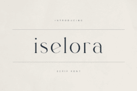 Iselora Demo Font