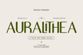 IT Auralithea DEMO Font Family