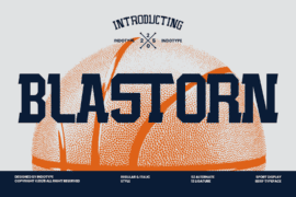 IT Blastorn DEMO Font Family