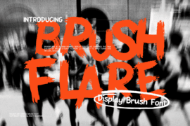 IT Brushflare DEMO Font Family
