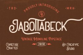 Jabottabeck Font