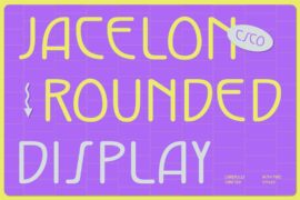 Jacelon Rounded Demo Font