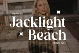 Jacklight Beach Font