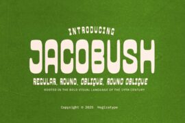 Jacobush Font