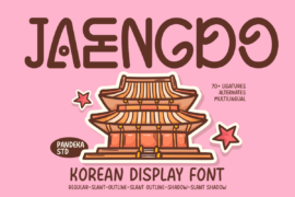 Jaengdo DEMO Font