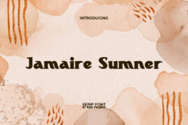 Jamaire Sumner Demo Font
