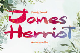 James Herriot Demo Font