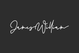 James William Demo Font