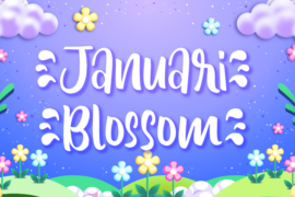 Januari Blossom Font