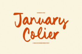January Colier Font