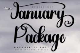 January Package Font