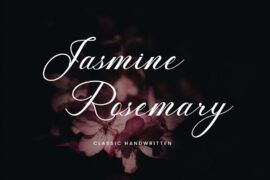 JasmineRosemary Font