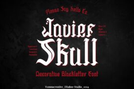 Javier Skull Font