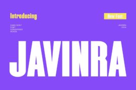 JAVINRA Font