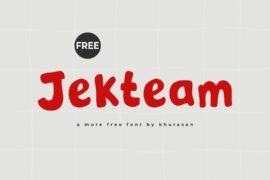 Jekteam Font