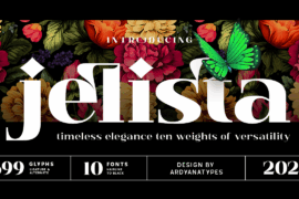 Jelista Font Family