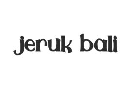 JerukBaliDemo Font