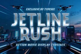 Jetline Rush Font Family