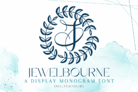 Jewelbourne Monogram Font