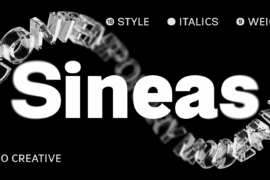 JHC Sineas Font Family