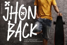 Jhon Back Font