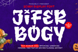 JIFER BOGY Personal Use Font