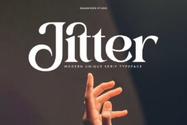 Jitter DEMO Font
