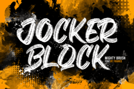 Jocker Block Font