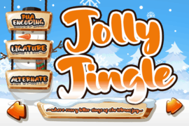 Jolly Jingle-Personal use Font