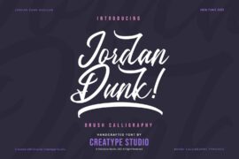 Jordan Dunk Font