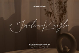Joseline Kayle Demo Font