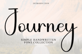 Journey Begins Font