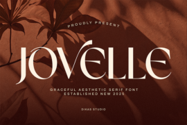 Jovelle – Personal Use Font Family